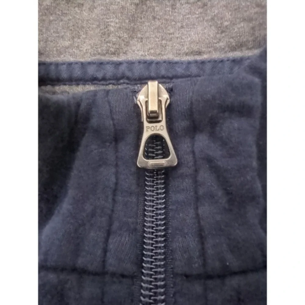 Polo Ralph Lauren Performance Sweater Navy Blue 1/4 Zip Casual Preppy Golf Sz XL